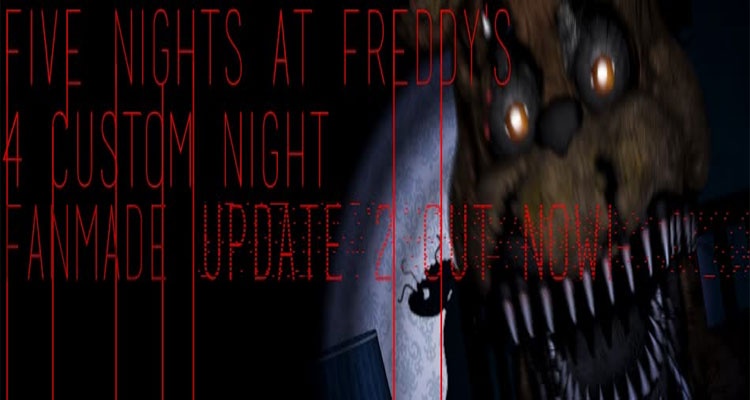 Five Nights at Freddy's 4 Custom Night UPDATE 2