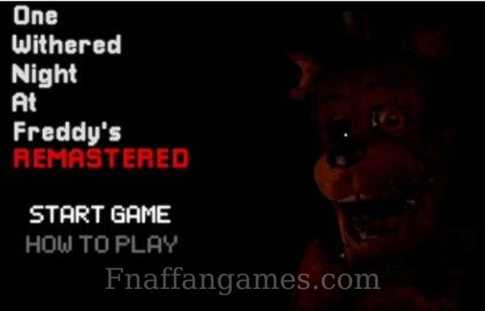 One Withered Night at Freddy's Remastered Screenshot