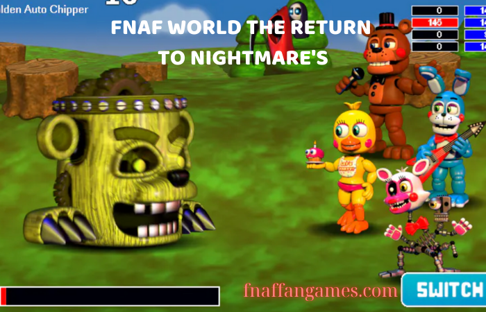 FNAF WORLD THE RETURN TO NIGHTMARE'S free download